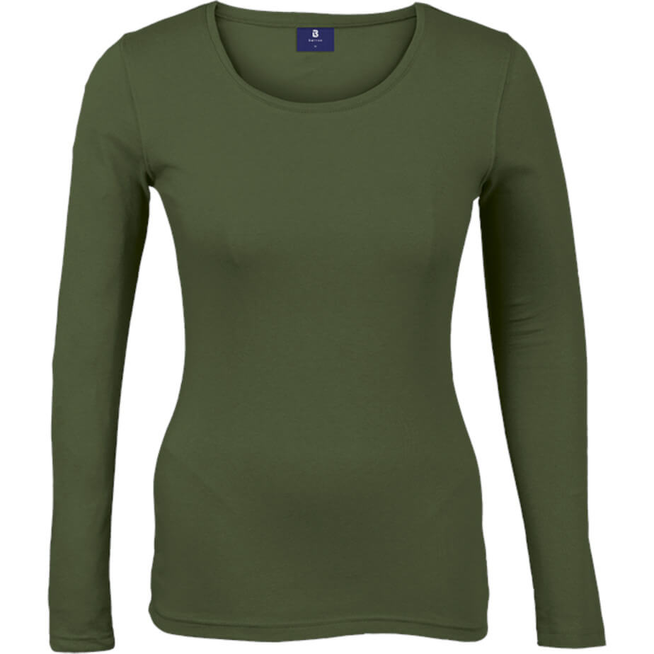 145g Long Sleeve Ladies Olive